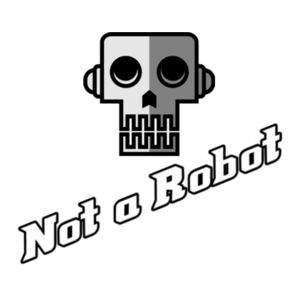 Not a Robot - AS Colour Mens Staple T shirt Design